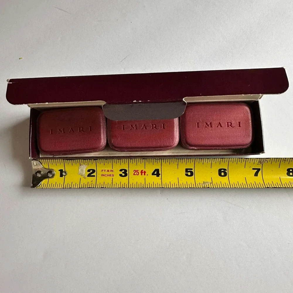 Vintage‎ 1991 Avon Imari Luxury Soaps Set 3 Bars 1oz Each New In Box
